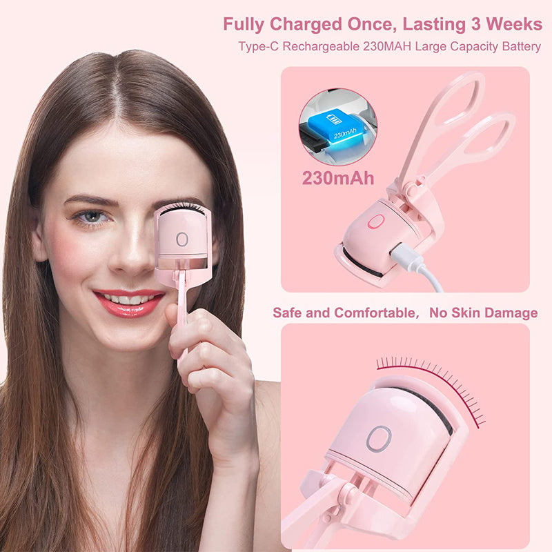 Portable Electric Heated Eyelash Curler