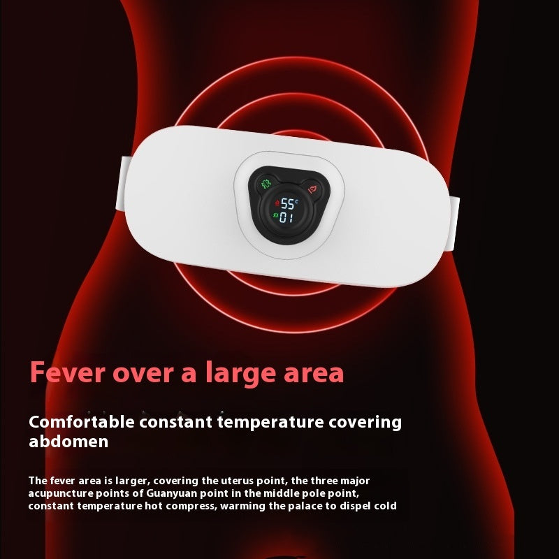 Stomach Heating Belt with Vibration Massage